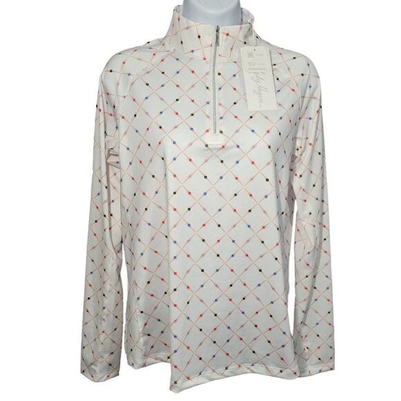 Lady Hagen Golf Pullover 1/4 Zip Long Sleeve Shirt Womens Size Small UPF 50 NEW - Picture 2 of 16